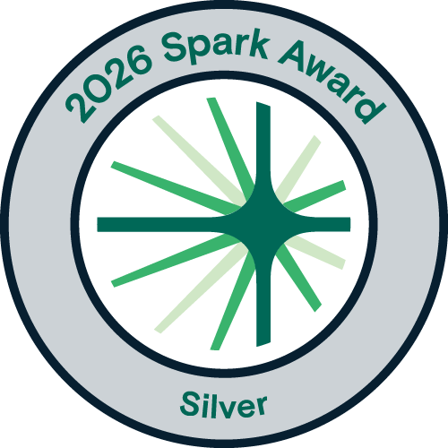 2026 Spark Award Silver Badge